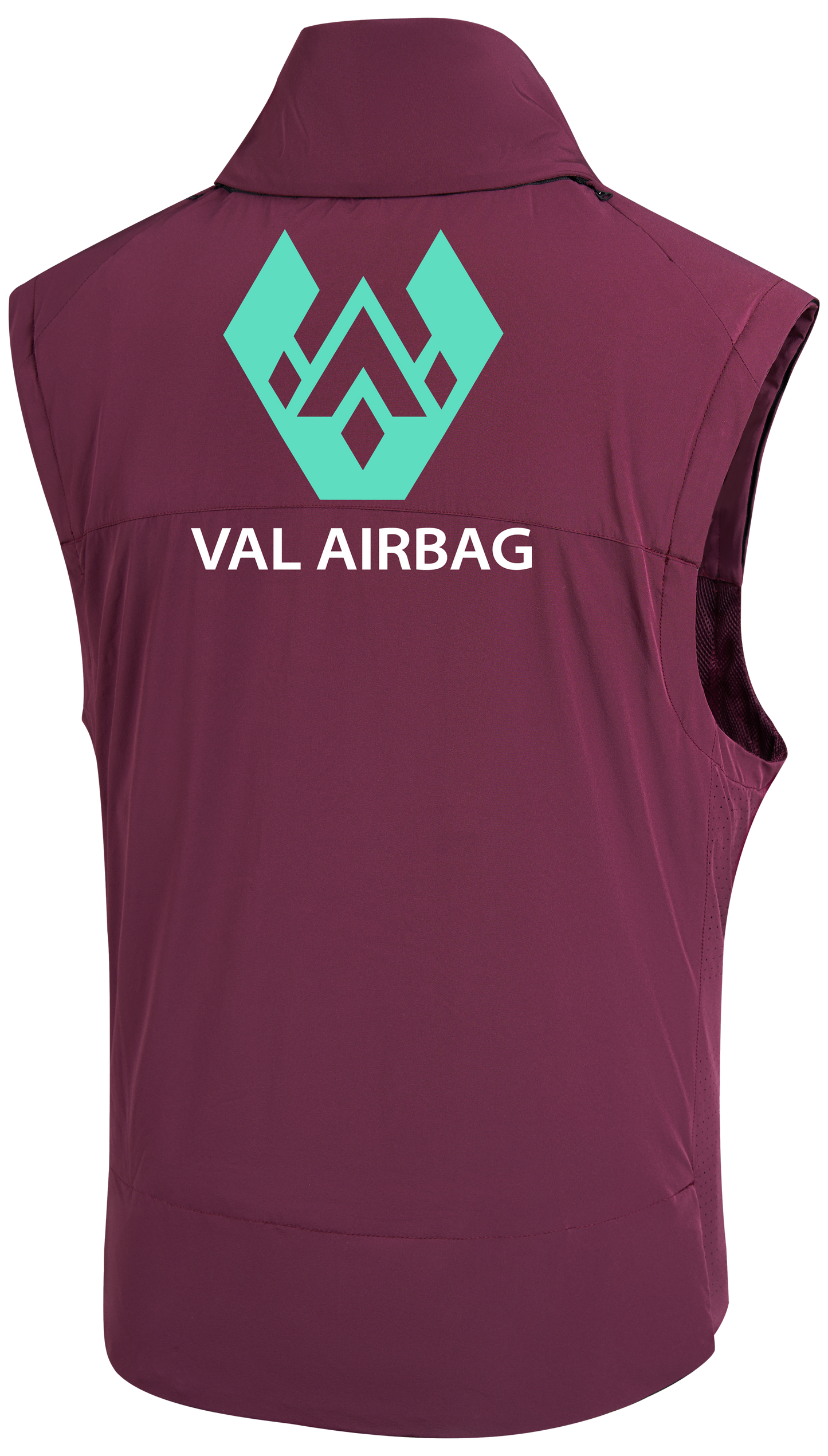 VAL AIRBAG-vest 'Robijn rood'